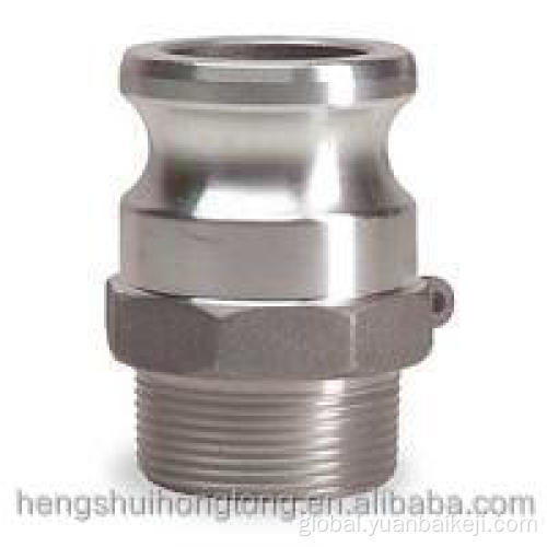  with fully customized coupling models Aluminum Male With Flange Type Camlock Coupling Manufactory